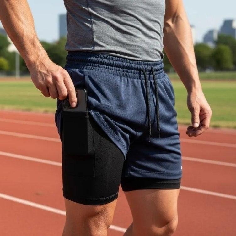 Kit com 4 Bermudas 2 Em 1