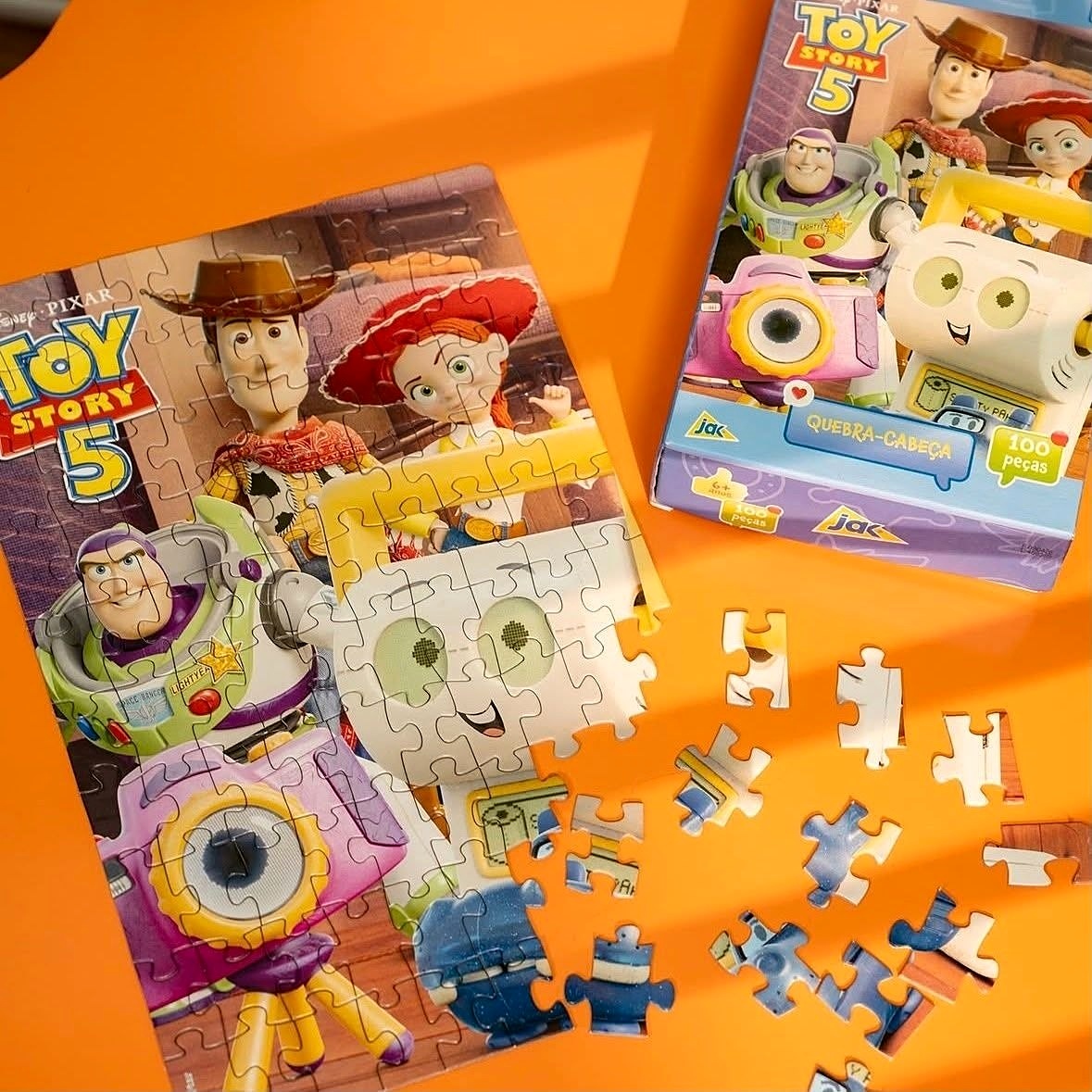 🧩 Quebra-Cabeça Toy Story 5 100 Peças