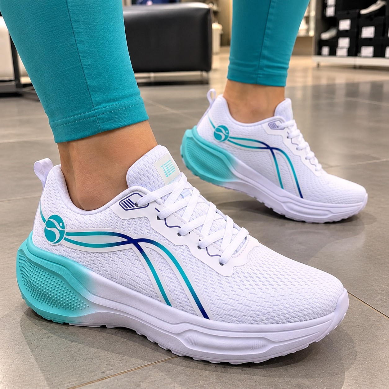 Tênis Feminino Academia Corrida Caminhada Treino Olimp Sport
