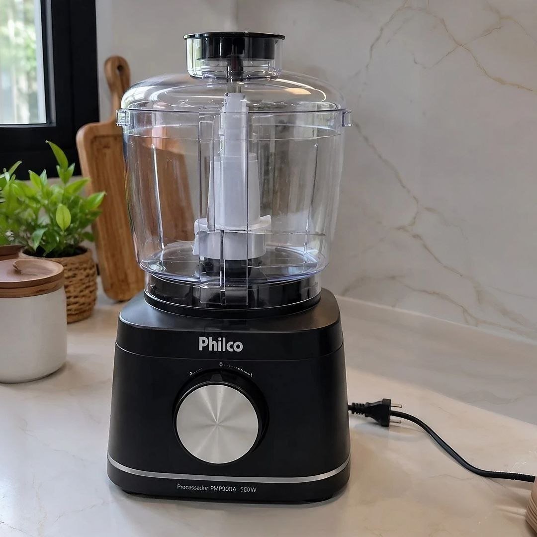 Processador de Alimentos Philco 420W com Jarra 500ml PMN04A 220V