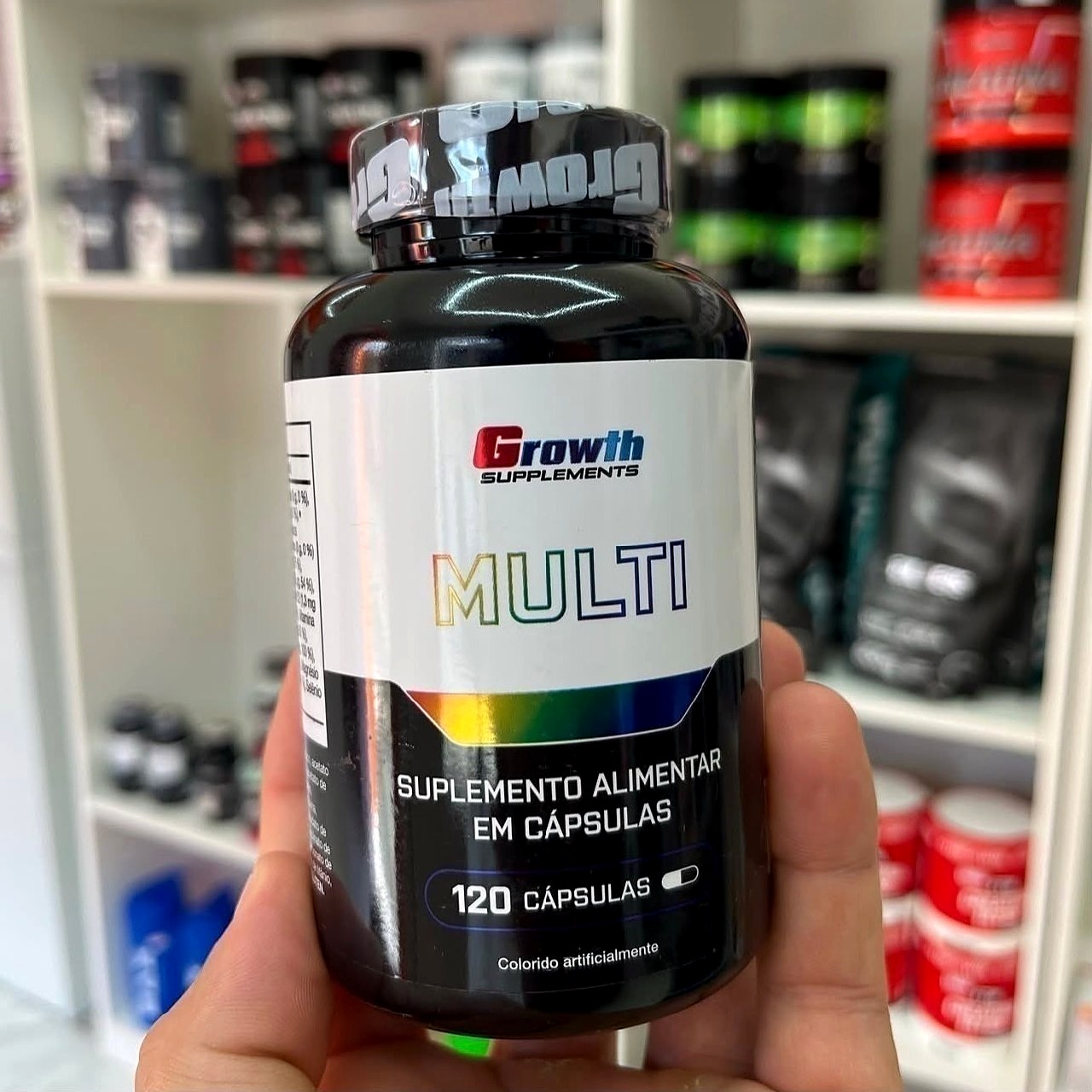 💊 Multivitamínico 120 Cápsulas Growth Supplements
