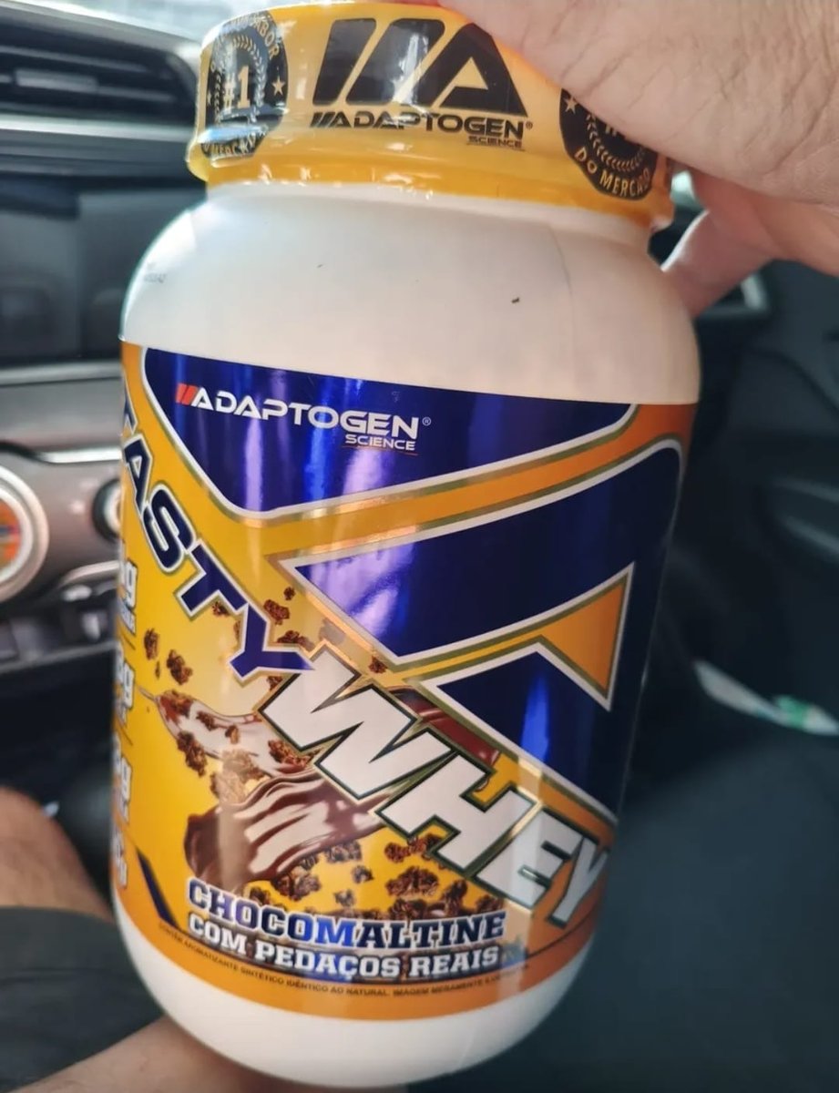Proteina Para Ectomorfo Tasty Whey Sabor Chocomaltine 900g Sabor Choco Maltine