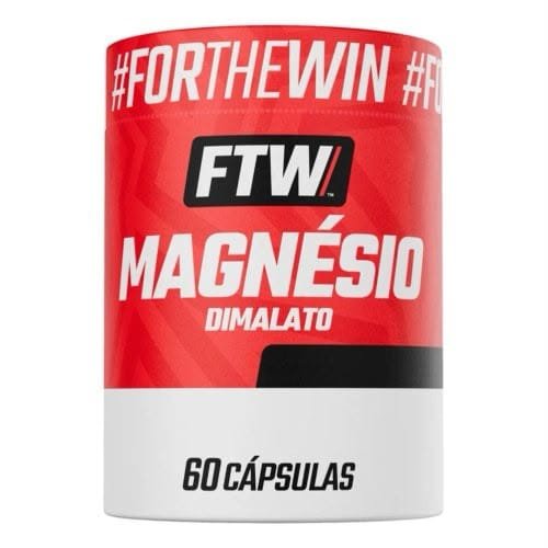 Magnésio Dimalato Pote 60 Capsulas - FTW