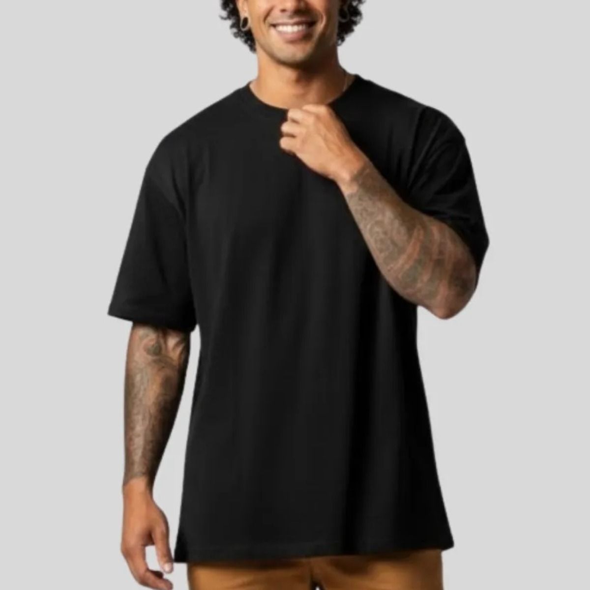 Camiseta Oversized 100% Algodão Penteado 30.1 (P ao GG)
