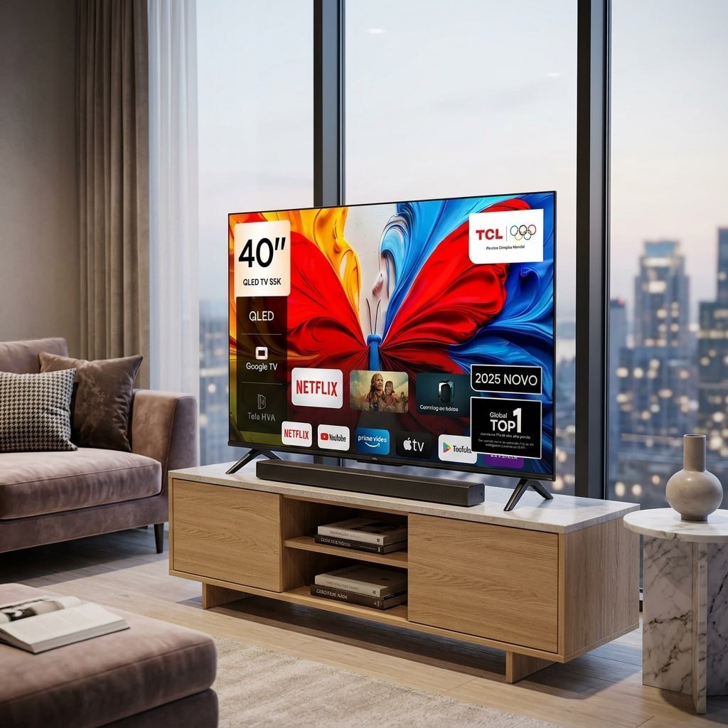 Smart Tv 40s5k Qled 40 Full Hd Wi-fi Android Semp Tcl