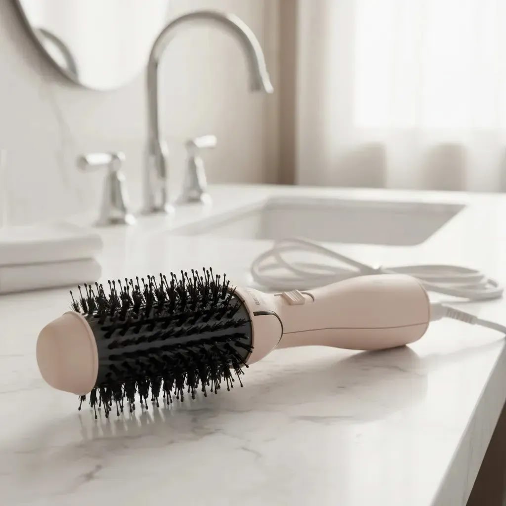 Escova Secadora E Modeladora Britânia 4 EM 1 ANTI FRIZZ BRILHO E MACIEZ BEC07R 1300W 127V/220V